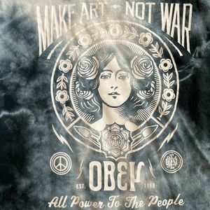 Obey tie-dye tank